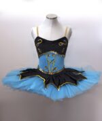 7-layer Arabic tutu with gold applications