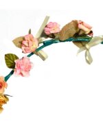 Tanzgirlande mit Blumen und Bändern – Bild 2