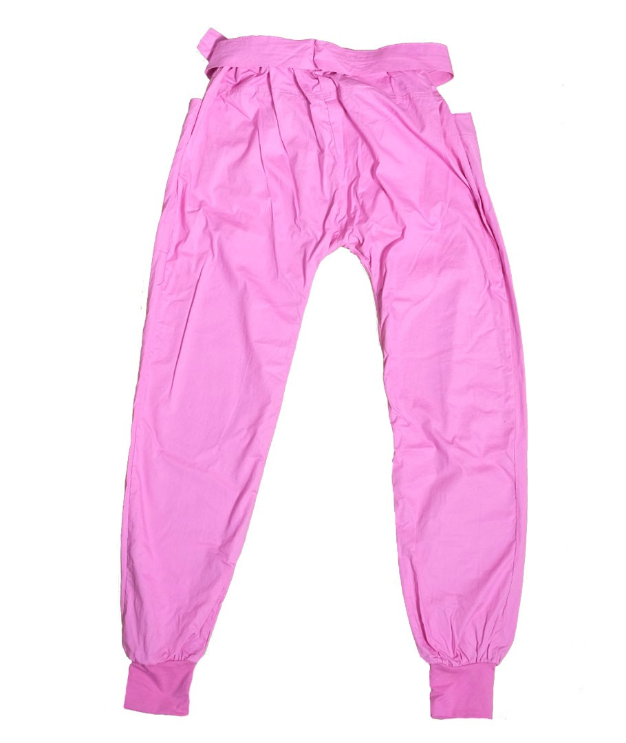 2837-Pantalone-Fitness-in-Offerta Rosa Sporthose – Bild 1