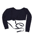 Golfino/Scaldacuore Danza in cotone blu - immagine 2