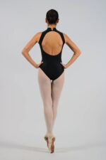 Dance leotard with pistagnina and Teresa mesh insert - Image 2