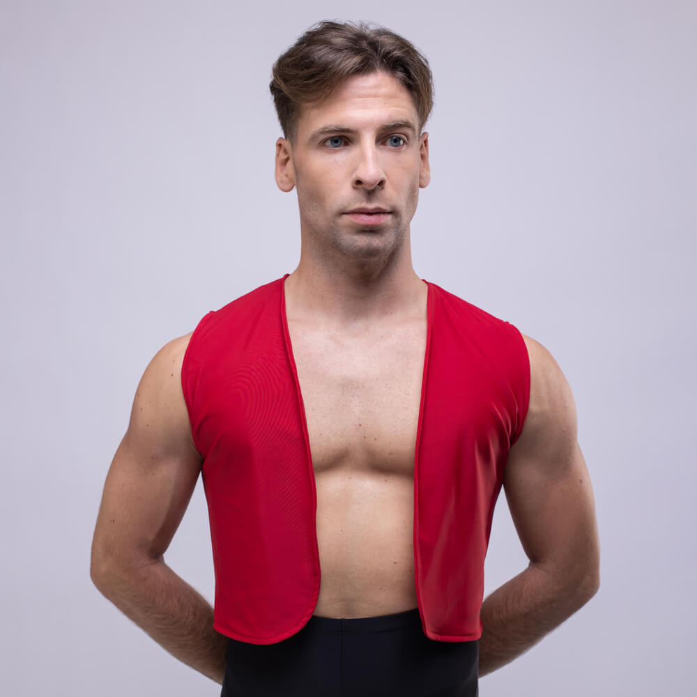 MICHELE-MON_9205-Bearbeiten Klassischer Gillet-Bolero für Herren – Bild 1