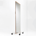 Tanzspiegel mit Rädern: 180 cm Höhe (ohne Räder) x 100 cm Breite – Billy – Bild 4