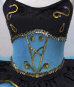 7-layer Arabic tutu with gold applications - Image 2