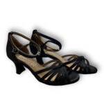 Wendy Triunfo Schwarzer Latein-Tanzschuh Absatz 50