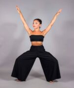 Weite Palazzohose im Dance-Stil
