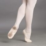 Triunfo Alba Dance Halbspitzenschuhe aus Canvas mit geteilter Sohle