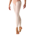 Collant Danza Senza Piede Bianco Pridance