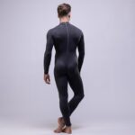 Langärmliger akademischer Tanzanzug mit Reißverschluss – Bild 2