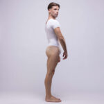 Body danza Uomo Perizoma con scollo tondo - immagine 2