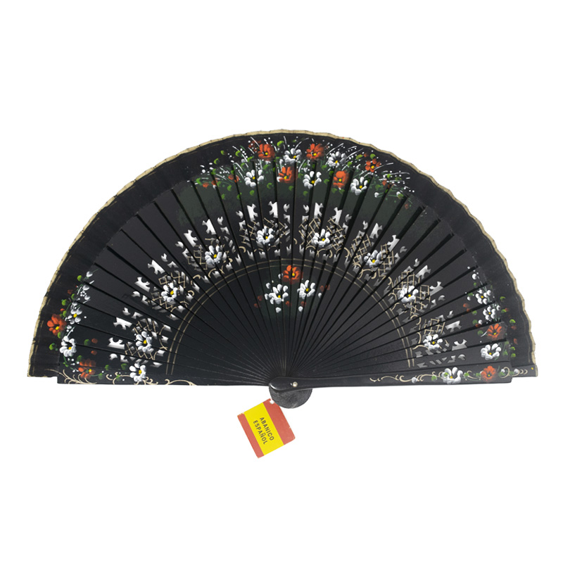 16 Spanish Fan with Flowers - Image 1