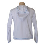 Casacca danza bianca con cappuccio - immagine 2