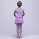 Body danza con gonnellino arricciato Partenope - immagine 2