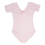 Little girl's dance leotard with curls