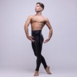 Herren-Tanzstrumpfhose mit Seitenband