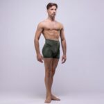 Alex Herren-Tanzshorts mit hoher Taille – Bild 2