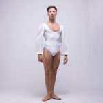 Body danza Uomo con maniche velate