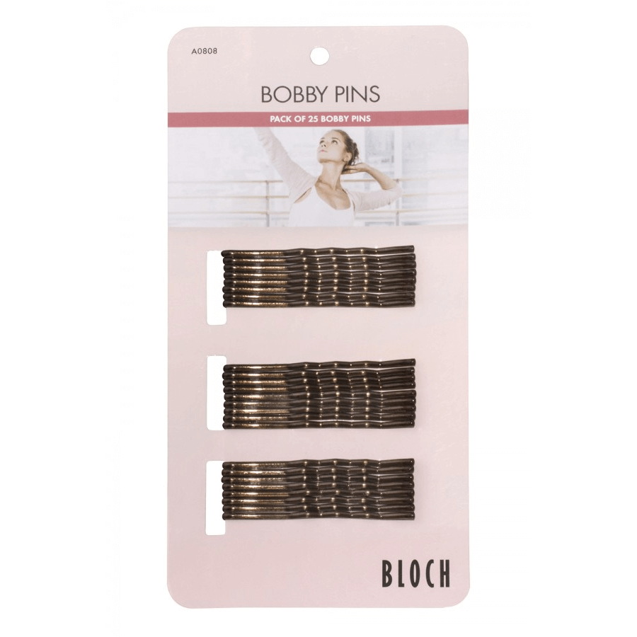 Forcine per Chignon Bloch castane Forcine per Chignon Bloch - immagine 1