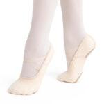 Capezio Hanami Dance Half Pointe Shoes Pink 2037W - Image 2