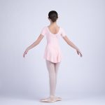 Body danza con gonnellino asimmetrico Tania - immagine 2