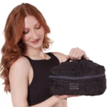 Beauty Case Capezio Fleur nero