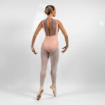 Body scollo America rifinito in merletto Chiara