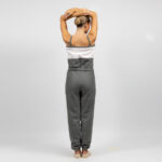 Tuta in pile grigio DL Dancewear - immagine 3