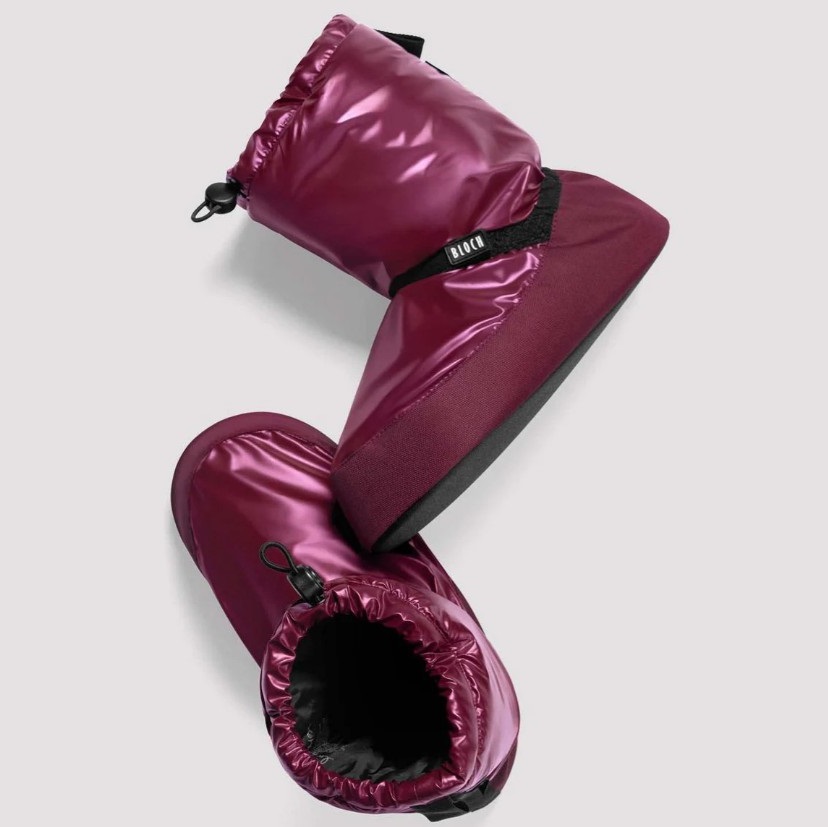 Scaldapiedi danza Bloch Metallic- Burgundy Scaldapiedi Bloch BABY Burgundy Metallic (Limited Edition) - immagine 1