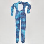 Tuta Accademica in fantasia sfumata blu - immagine 2